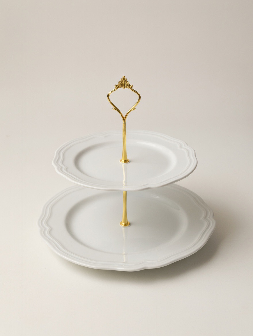 Two Layer Export Quality Ceramic Fruit Stand Model-11